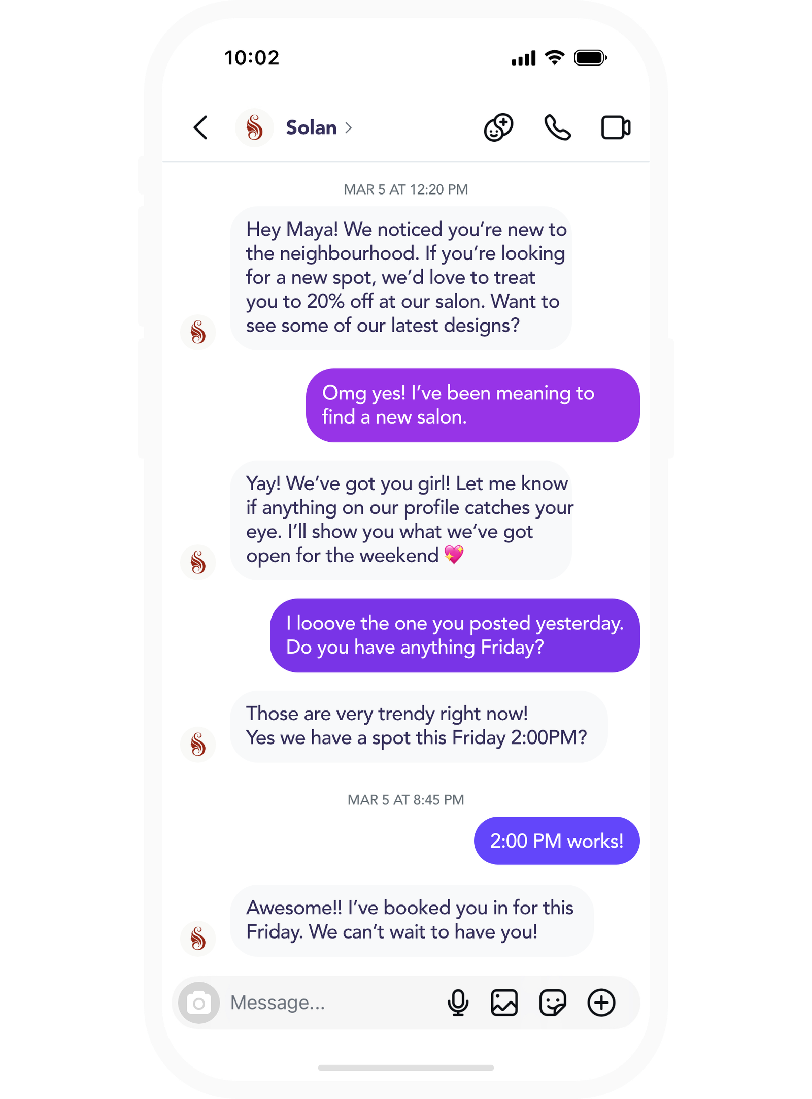 Elevate every interaction with perfect timing